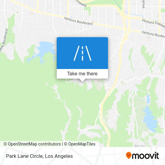 Park Lane Circle map