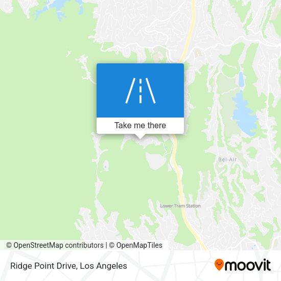 Ridge Point Drive map