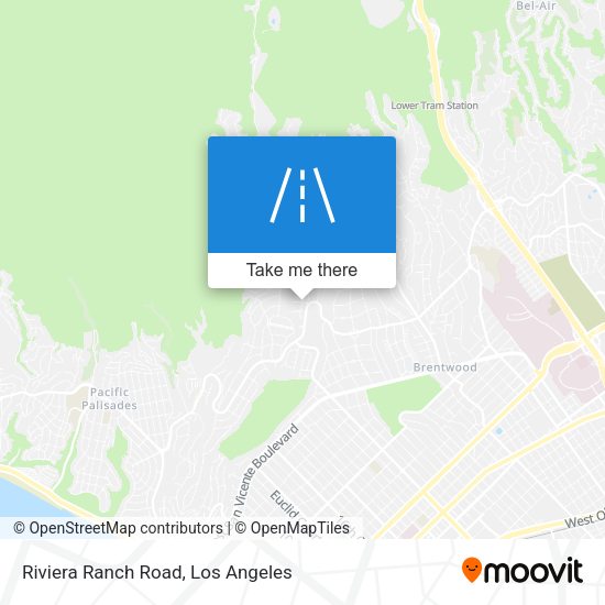 Mapa de Riviera Ranch Road