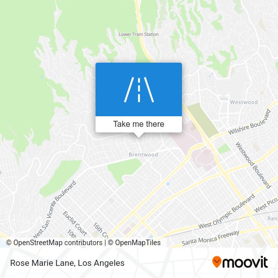 Rose Marie Lane map