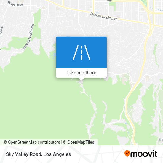 Mapa de Sky Valley Road