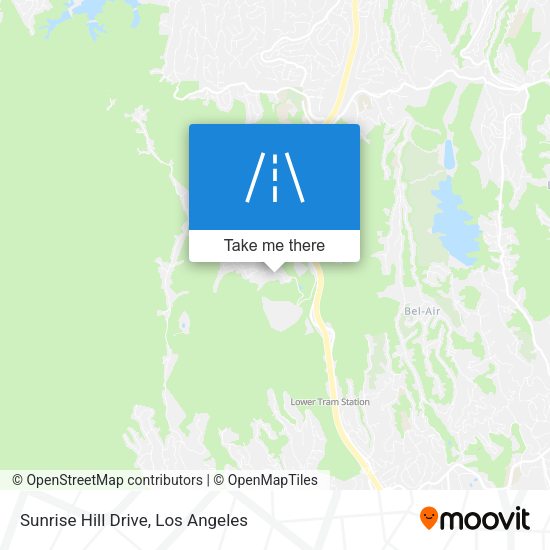 Sunrise Hill Drive map