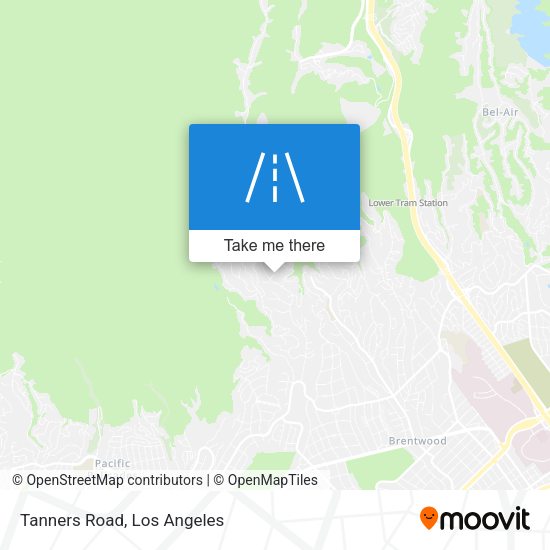 Mapa de Tanners Road