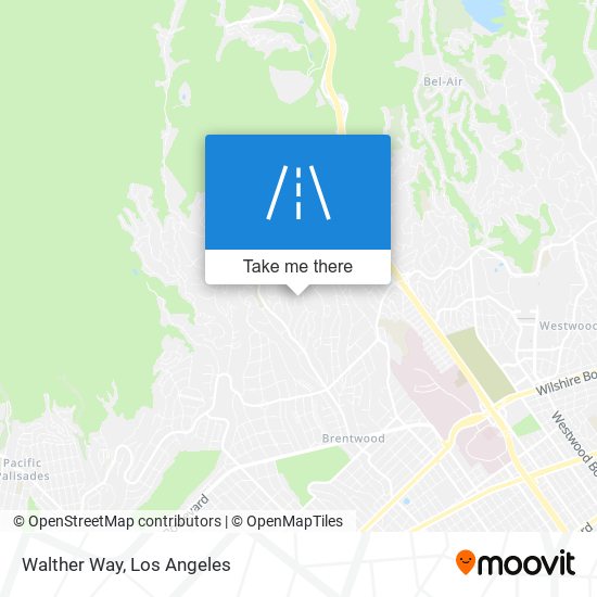 Walther Way map