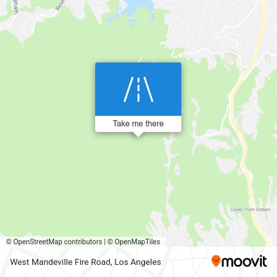 Mapa de West Mandeville Fire Road