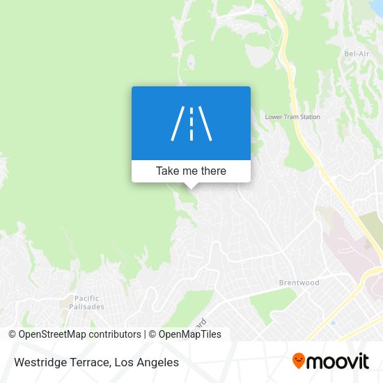 Westridge Terrace map