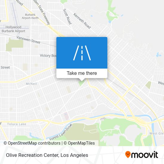 Mapa de Olive Recreation Center