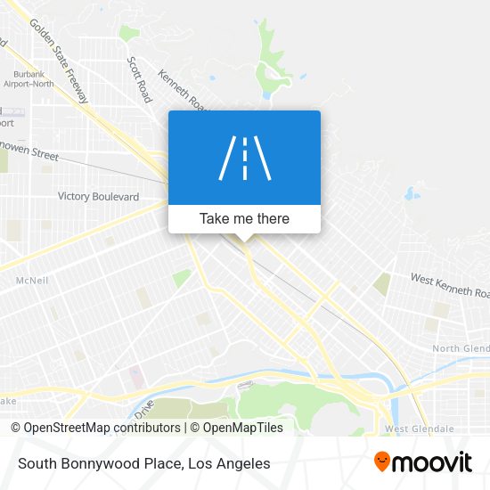 South Bonnywood Place map