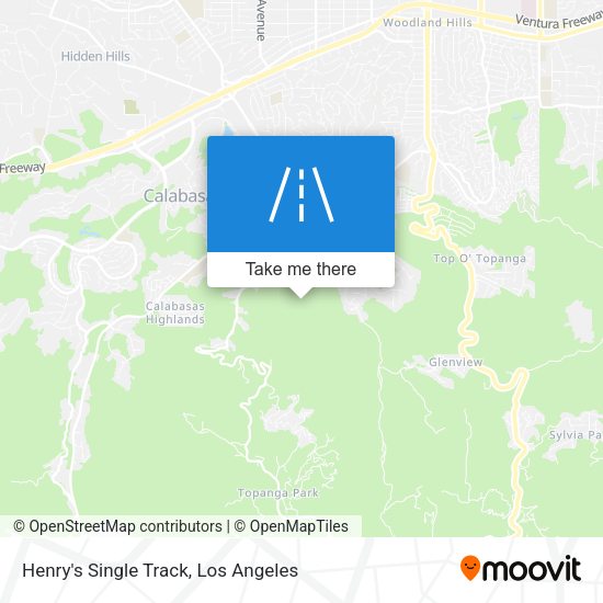 Henry's Single Track map