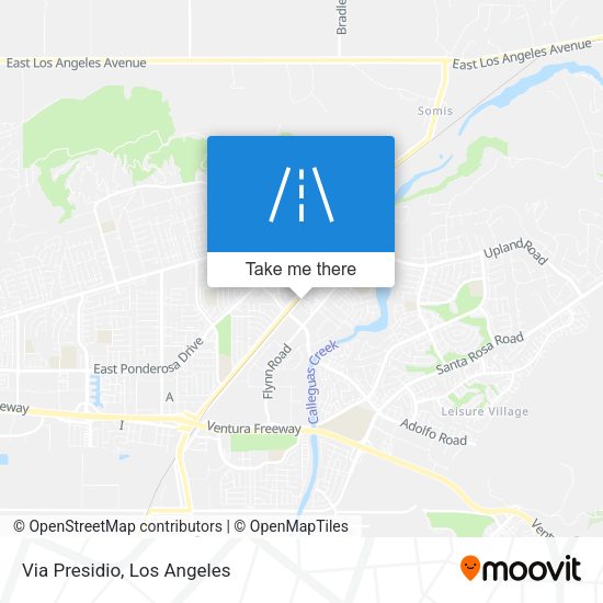 Mapa de Via Presidio