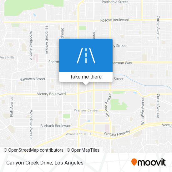 Mapa de Canyon Creek Drive