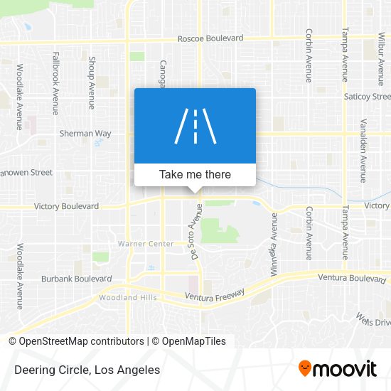 Deering Circle map