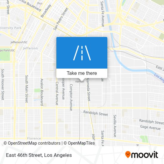 Mapa de East 46th Street
