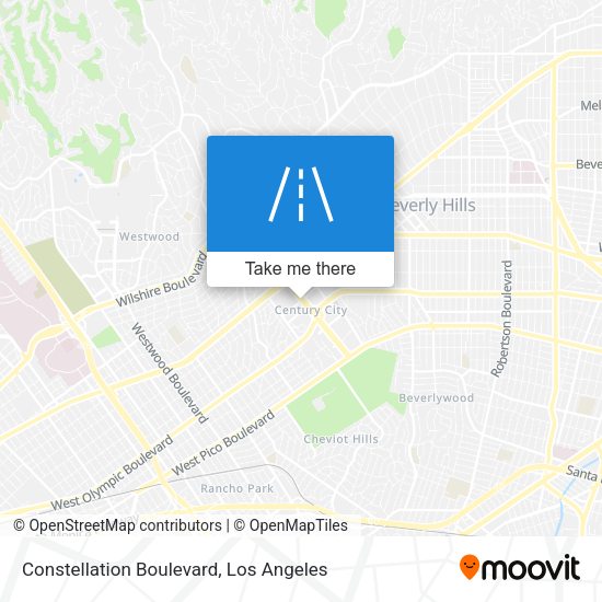 Constellation Boulevard map