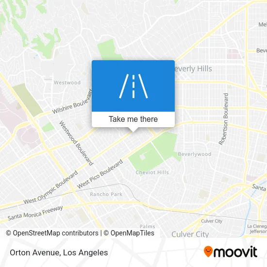 Mapa de Orton Avenue