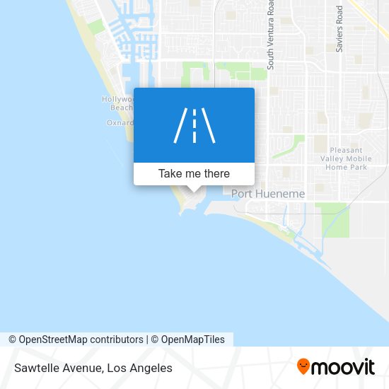 Sawtelle Avenue map