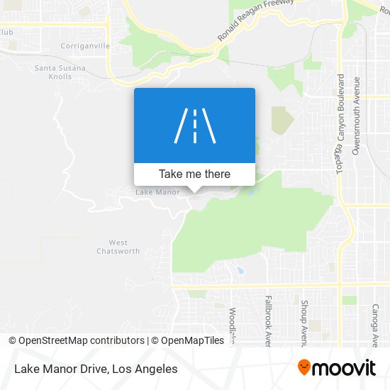 Mapa de Lake Manor Drive