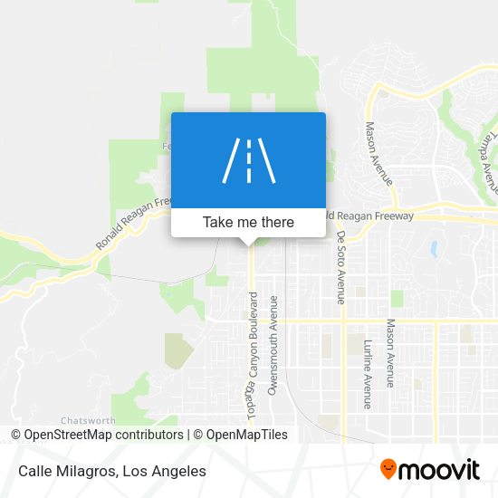 Mapa de Calle Milagros