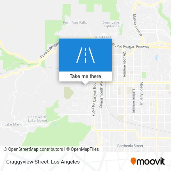 Mapa de Craggyview Street