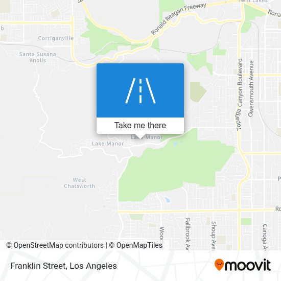 Mapa de Franklin Street