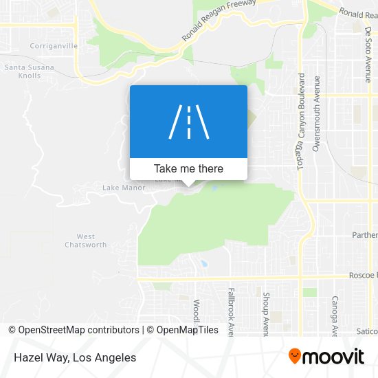 Mapa de Hazel Way