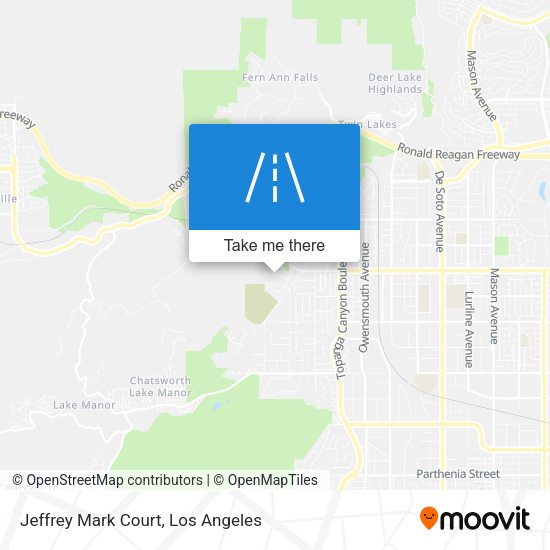 Jeffrey Mark Court map