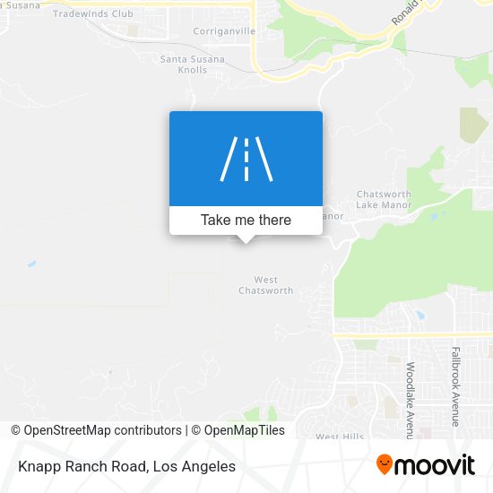 Mapa de Knapp Ranch Road