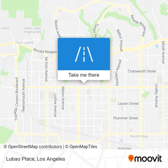 Mapa de Lubao Place