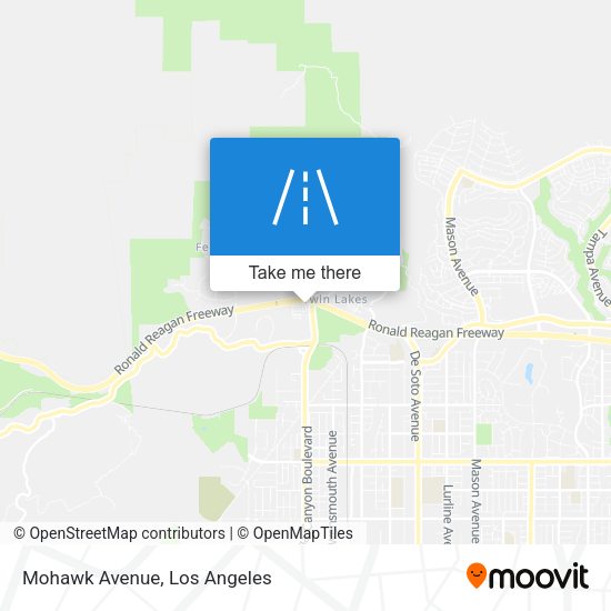 Mapa de Mohawk Avenue