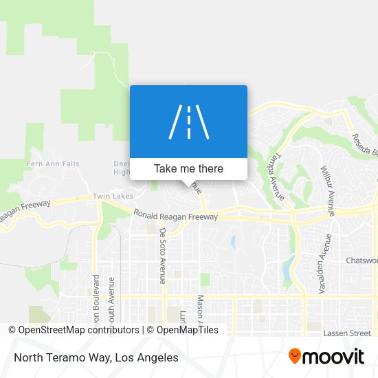 Mapa de North Teramo Way