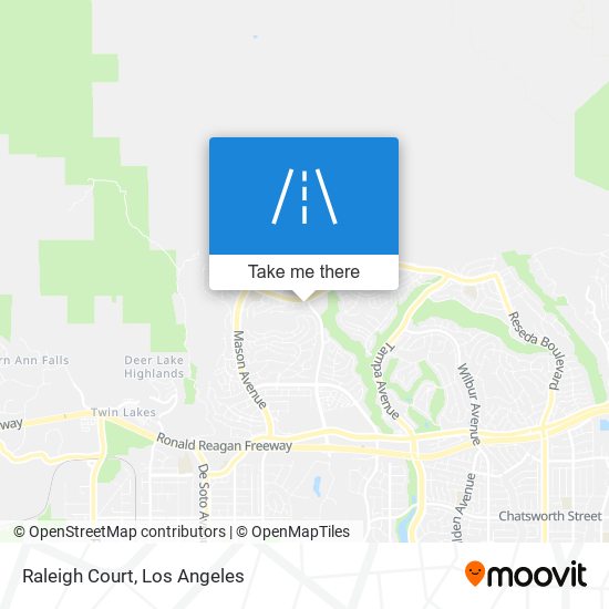 Mapa de Raleigh Court