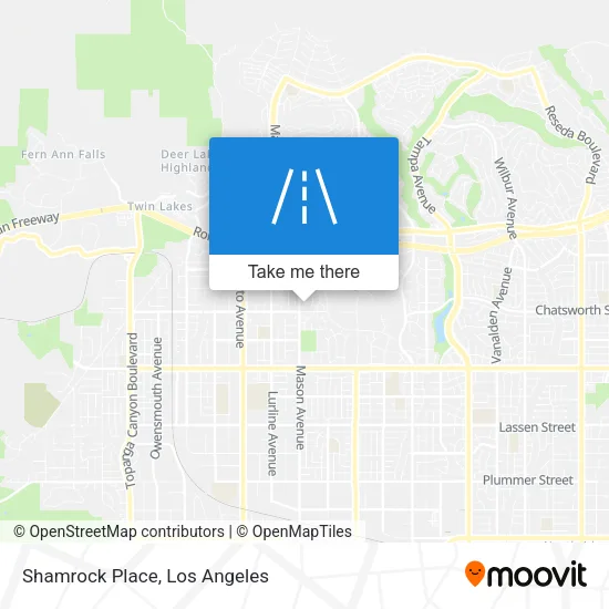 Shamrock Place map