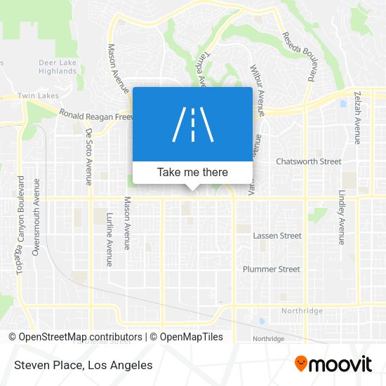 Mapa de Steven Place