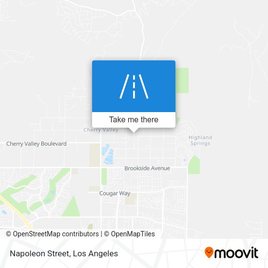 Napoleon Street map