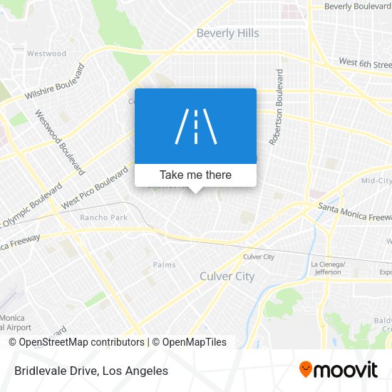 Mapa de Bridlevale Drive