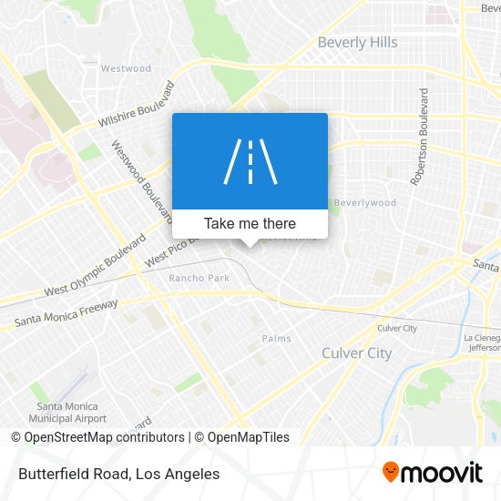 Mapa de Butterfield Road