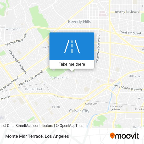 Mapa de Monte Mar Terrace