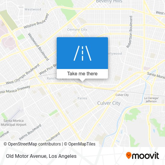 Mapa de Old Motor Avenue
