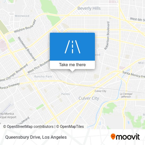 Queensbury Drive map