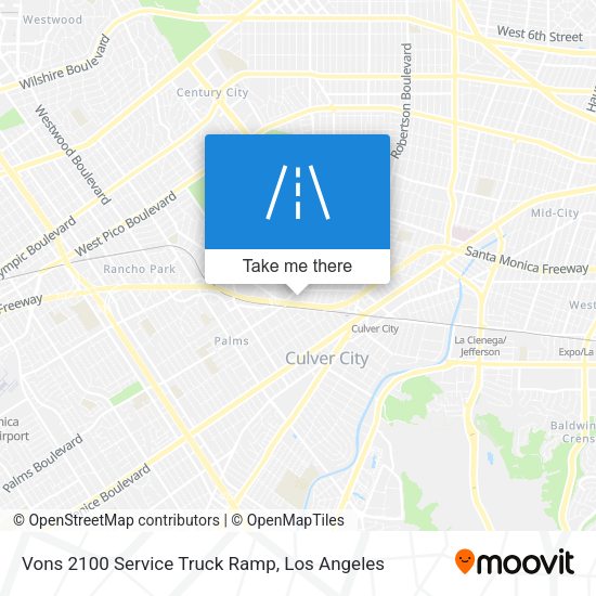 Vons 2100 Service Truck Ramp map
