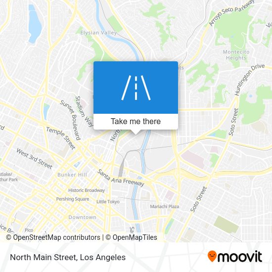 Mapa de North Main Street