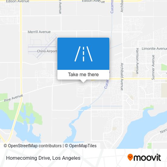 Mapa de Homecoming Drive