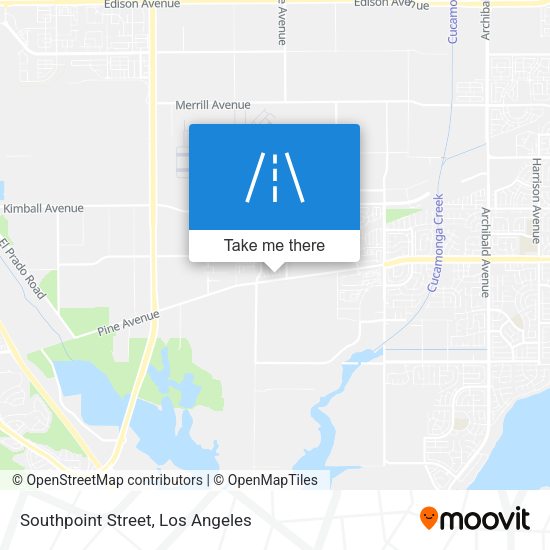 Southpoint Street map