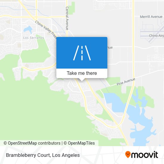 Brambleberry Court map