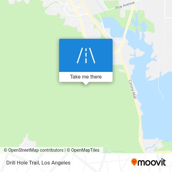 Mapa de Drill Hole Trail