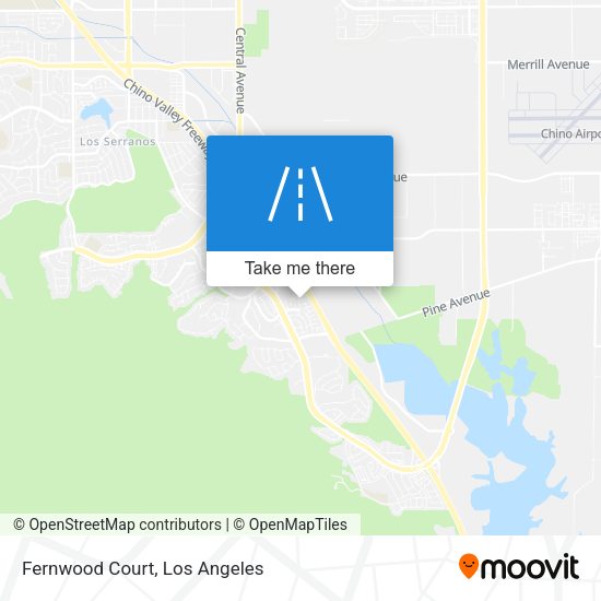 Mapa de Fernwood Court