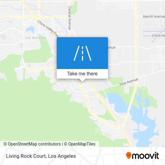 Mapa de Living Rock Court