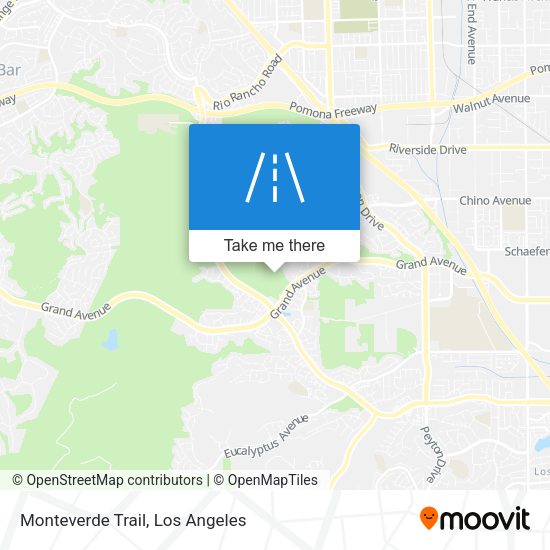 Monteverde Trail map