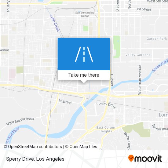 Mapa de Sperry Drive