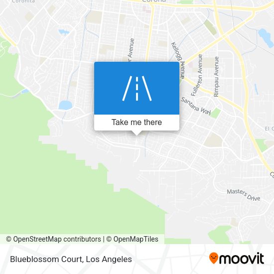 Mapa de Blueblossom Court